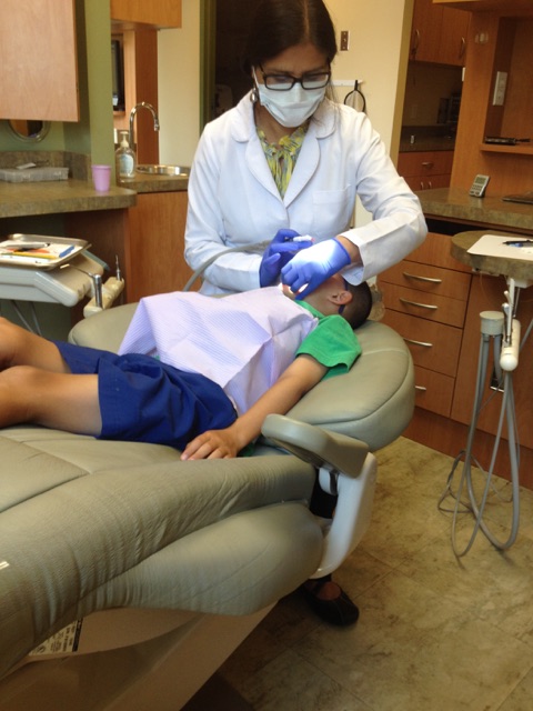 James dental checkup